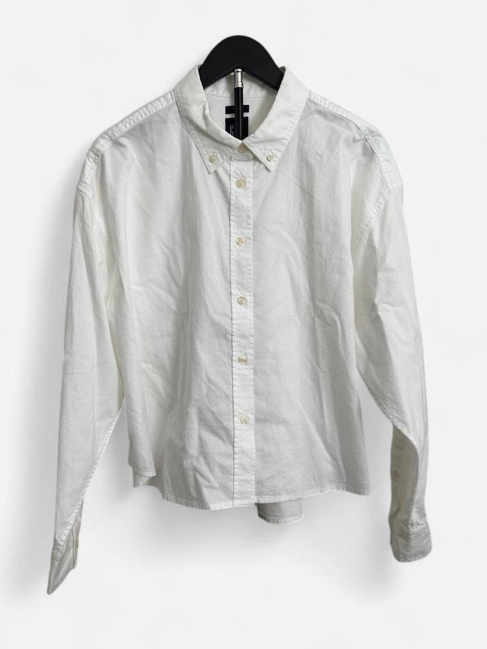 Gap Cropped Big Shirt Oxford Button Down